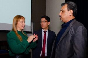 Marilia Marton Sec. de Cultura SP, Fabricio Lopes Sec. de Turismo de Cubatão e Sérgio França Coelho do Protagonismo Cidadão